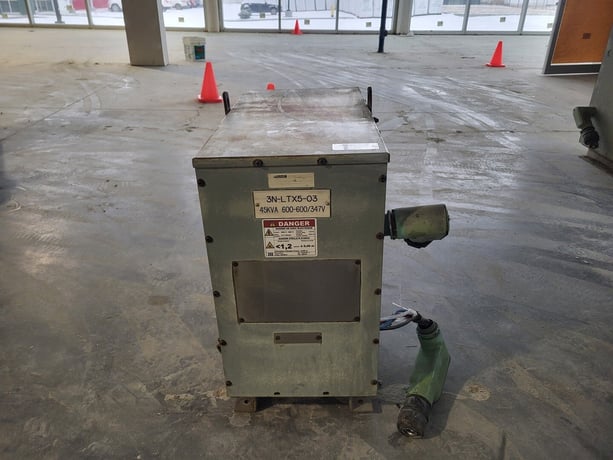 45 KVA 600 Primary, 208Y/120 Secondary, Delta CETC0045S001533, Dry Type Distribution Transformer, Nema 3R - Image 1