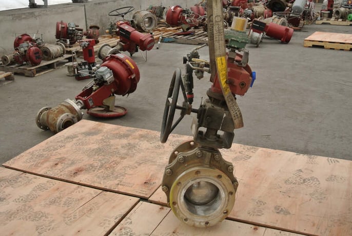 8" Modentic, Class 150 Ball Valve w/ Actuator - Image 1