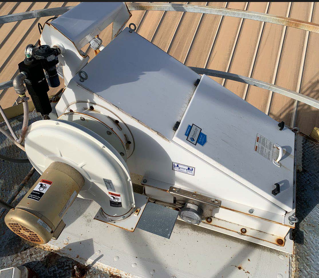 450-1400 cfm Donaldson Torit #CPV-2, Dust Collector, 134 sq.ft., Bin Vent - Image 1