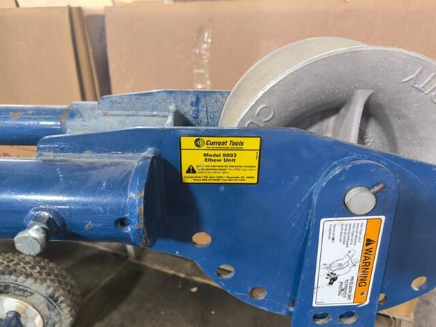 Current Tools, Cable Puller System, Carriage Reel, Stand, Coupling, Accessories - Image 3