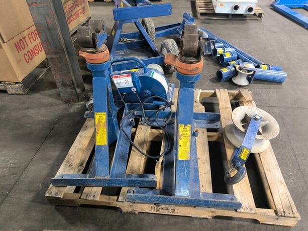 Current Tools, Cable Puller System, Carriage Reel, Stand, Coupling, Accessories - Image 5