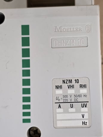 630 Amps, Moeller #NZM10-630N/ZM-630, Circuit Breaker Disconnector, 3P, 690 Volts, unused - Image 7
