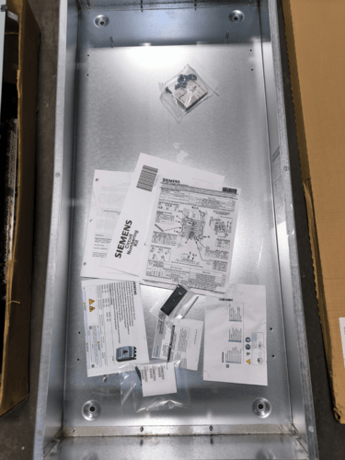250 Amp, Siemens P1A42VA250ATST, Panelboard, 120/240 Volts, 1PH, 3W, 42 Space, S44B B44, unused, 2024 (4 - Image 5