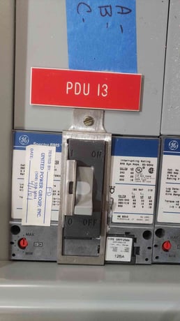 800 Amp. General Electric, Panelboard, 480/277 Volts, 3PH, 10 Breakers & Main - Image 10