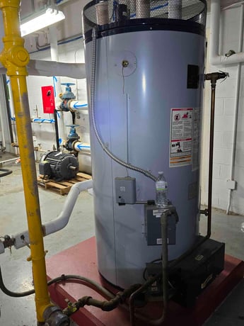 State Sandblaster Force #SDV100199NESHW, Commercial Water Heater, Nat Gas, 100 Gal, 2003 - Image 4