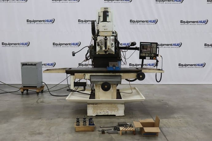 Fryer #MB-15, CNC bed mill, Fagor Control, 50" X, 25" Y, 24" Z, 4500 RPM, 15" x 67" table, Cat 40 - Image 1