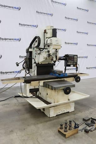 Fryer #MB-15, CNC bed mill, Fagor Control, 50" X, 25" Y, 24" Z, 4500 RPM, 15" x 67" table, Cat 40 - Image 3