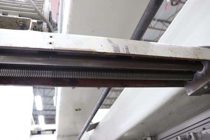 1/4" x 10' Durma #DHGM-3006, CNC plate shear, 36" back gauge, 58" squaring arm, foot pedal, 2002 - Image 8