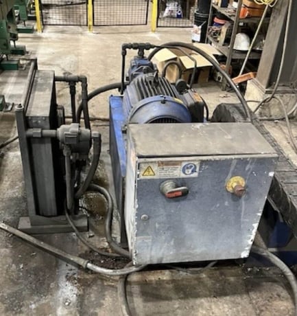 Peddinghaus #Ocean-Avenger-MDL-1000-1B, CNC beam drill line, 40" x 60' beam capacity, 13" stroke, 2009 - Image 7