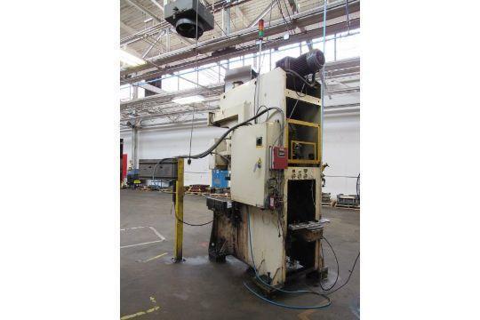 88 Ton, Stamtec #G1-80, gap frame press, 5.91" stroke, 13" Shut Height, 3.15"ram adj., 39.37"x21.65"bed - Image 7