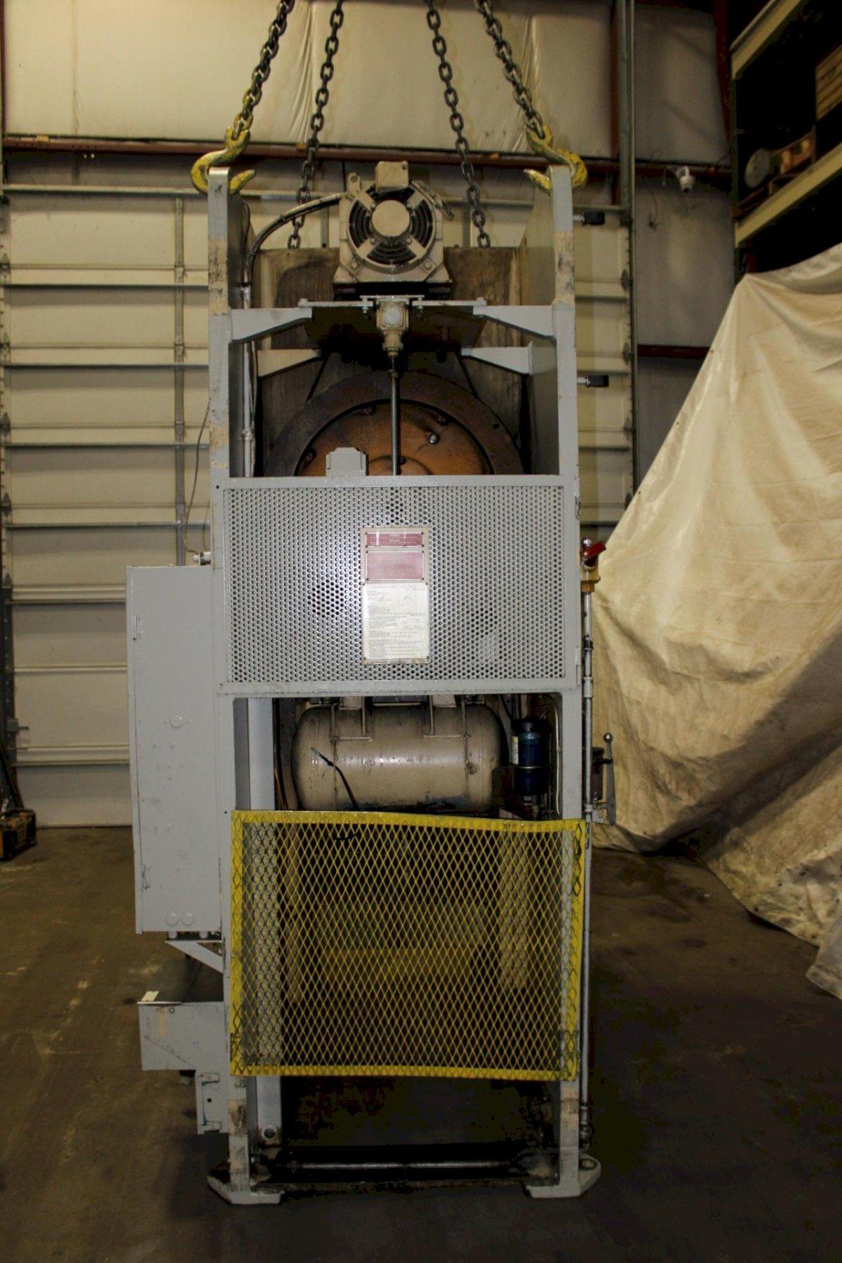 165 Ton, Aida #NC1-150(1), single crank gap frame press, 5.11" stroke, 13.77"Shut Height, 3.93"ram adj. - Image 6