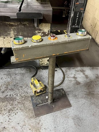 88 Ton, Stamtec #G1-80, single crank gap frame press, 5.91" stroke, 13" Shut Height, 3.15"ram adj., 35-80 - Image 7
