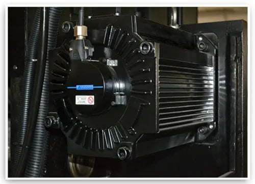 22" x .157" Coil Feed Servo Feeder, pendant jog, pneumatic pilot release, new - Image 4
