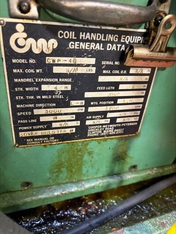 32 Ton, Nidec Minster #B1-32, stamping OBI press, 1.5" stroke, 2.25" slide adj., 200 SPM, Wintriss DiPro 1500 - Image 4