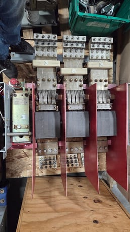Westinghouse, Size 9 FVNR, Open, 120 coil, Cat No A201K9CJZ1, 2500 amp rated - Image 3