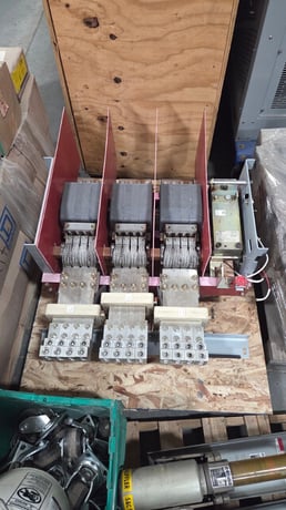 Westinghouse, Size 9 FVNR, Open, 120 coil, Cat No A201K9CJZ1, 2500 amp rated - Image 4
