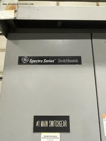 1200 Amps, General Electric #Spectra, 480Y/277 Volts Low Voltage Switchboard - Image 2