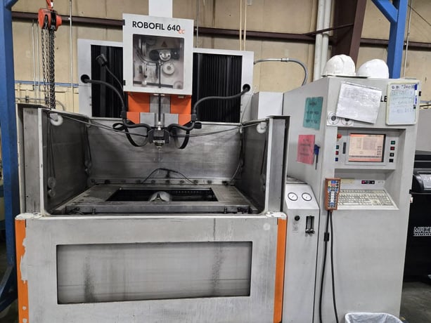 Charmilles #Robofil-640CC, CNC Electrical Discharge Machine, 48" x 31.5" table, 31.5" X, 21.7" Y, 20" Z, 2006 - Image 1