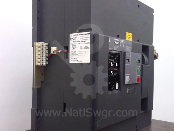 4000 Amps WH Spb-100 Mo/bi (spb100) Pow-r Trip 7, 4000 Amps Rp, 4000 Amps Ct, 120 Volts AC Shunt Trip, Aux - Image 9