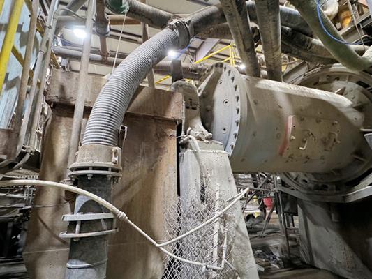 5' x 7' Hardinge, Magnetic Regrind Ball Mill, w/ motor - Image 3