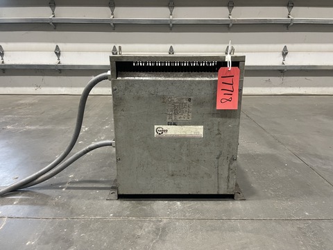 30 KVA 480 Delta Primary, 380Y/220 Secondary, Type-1 enclosure Power Transformer - Image 1