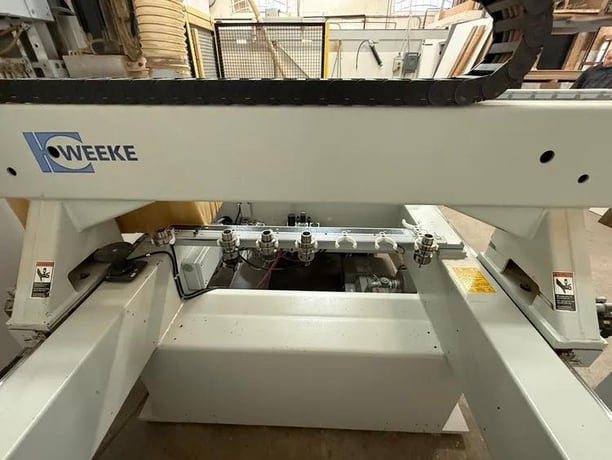Homag #BHP-007, Flat Table CNC Machine, 24000 RPM, vacuum table, 12 HP, 2011 - Image 10