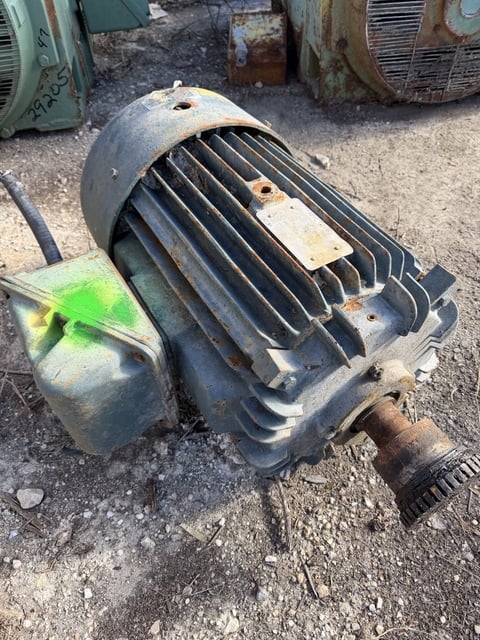 25 HP 1770 RPM Toshiba, Frame 284T, TEFC, BB, 1.15 service factor, 460 Volts - Image 1