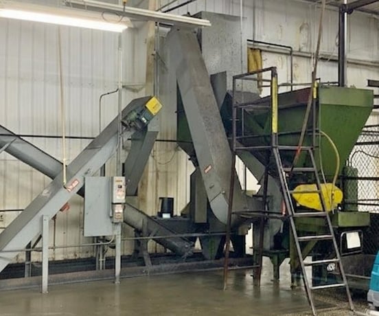Prab, chip processing system wit, wringer & separator, 1999 - Image 1