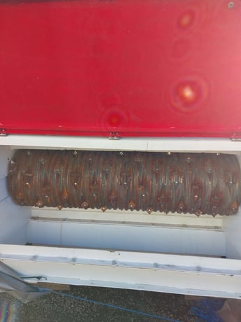 Vecoplan #RG-62/125, single sdhaft shredder, square, reversible knives, 24.4" dia. x 49.2" length rotor - Image 3
