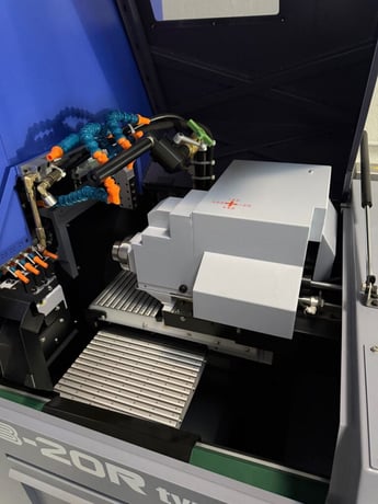 Star #SB-20R type G, CNC Swiss type automatic lathe, Fanuc 0iTF Plus, Temca Steady 320 bar feeder, unused - Image 8
