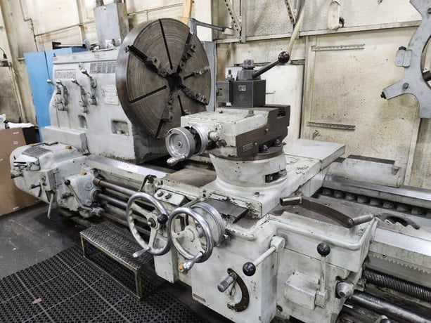 405" x 108" Monarch #32NN, lathe, steady rests, chuck, 1957 - Image 5