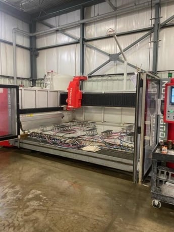Breton #NC300-K26, CNC 4" Axis Work Center, 149" X, 90" Y, 11.8" Z, 147" x 88" bed, 20 HP, 12000 RPM, 26 ATC - Image 1