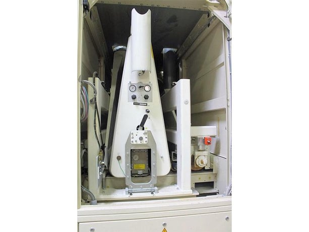 Heesemann #KSA-8, Lacquer/Sealer Sander, 80.7" x 128" abrasive belt, 35 & 42 HP dual speed motor, 9.8" - Image 6