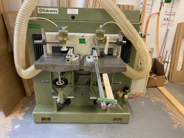 Balestrini #2-TAO, Round End Tenoner, 3-15/16" tenon width, 1-13/16" tenon thickness, 3-1/8" depth of tenon - Image 2