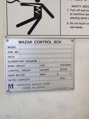 Mazak #INTEGREX-100" Y, cnc lathe, 18.5" swing, 6" chuck, 2010 - Image 3