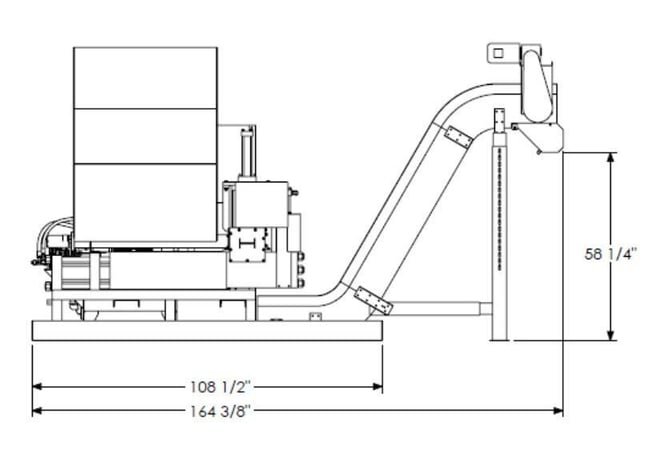 No. RST-075 Ars, briquetters, 7.5 HP, 8" bore, 3400 psi, 2.75" x 2.75" briquettes - Image 7