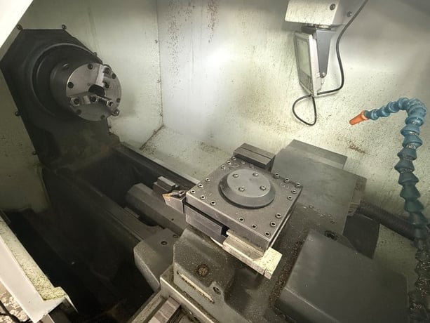 Haas #TL-2, CNC Lathe, 2" bar, 2000 RPM, 10 HP, 16" diameter x 48" L max, 8 tool, tailstock, 2015 - Image 5