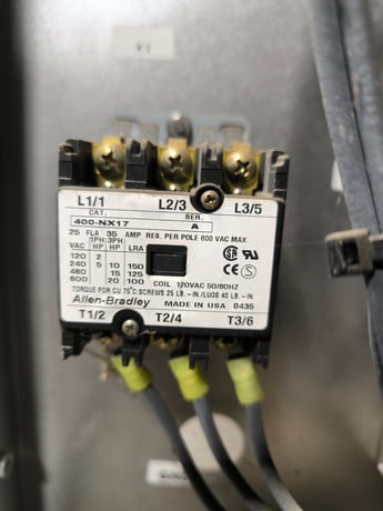 12 kW Avtron D37366, Load Center, 3 x 9 Ohms, 14.4 Amps, 480 VAC, 3 PH, 400-NX17 - Image 5