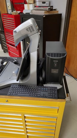 Keyence #XM-C1000, coordinate measuring machine, 11.8" x 9.8" x 5.9", probe, 2020 - Image 4
