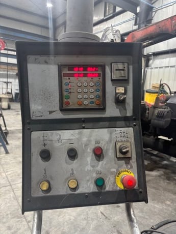 225 Ton, Primeline #APH-3709, Hydraulic Press Brake, 12' overall, 8.7" stroke, 2.75" adj., 20 HP, Elgo 8822 - Image 7