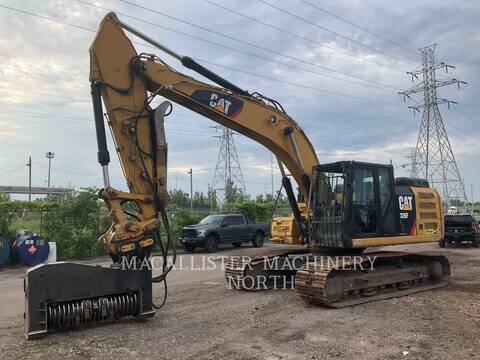 Caterpillar 326FL, Excavator, 3983 hours, S/N: FBR20110, 2018 - Image 1
