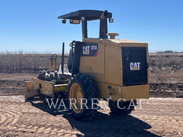 Caterpillar CP34, Vibratory Single Drum Pad, 1537 hours, S/N: 51500222, 2016 - Image 3