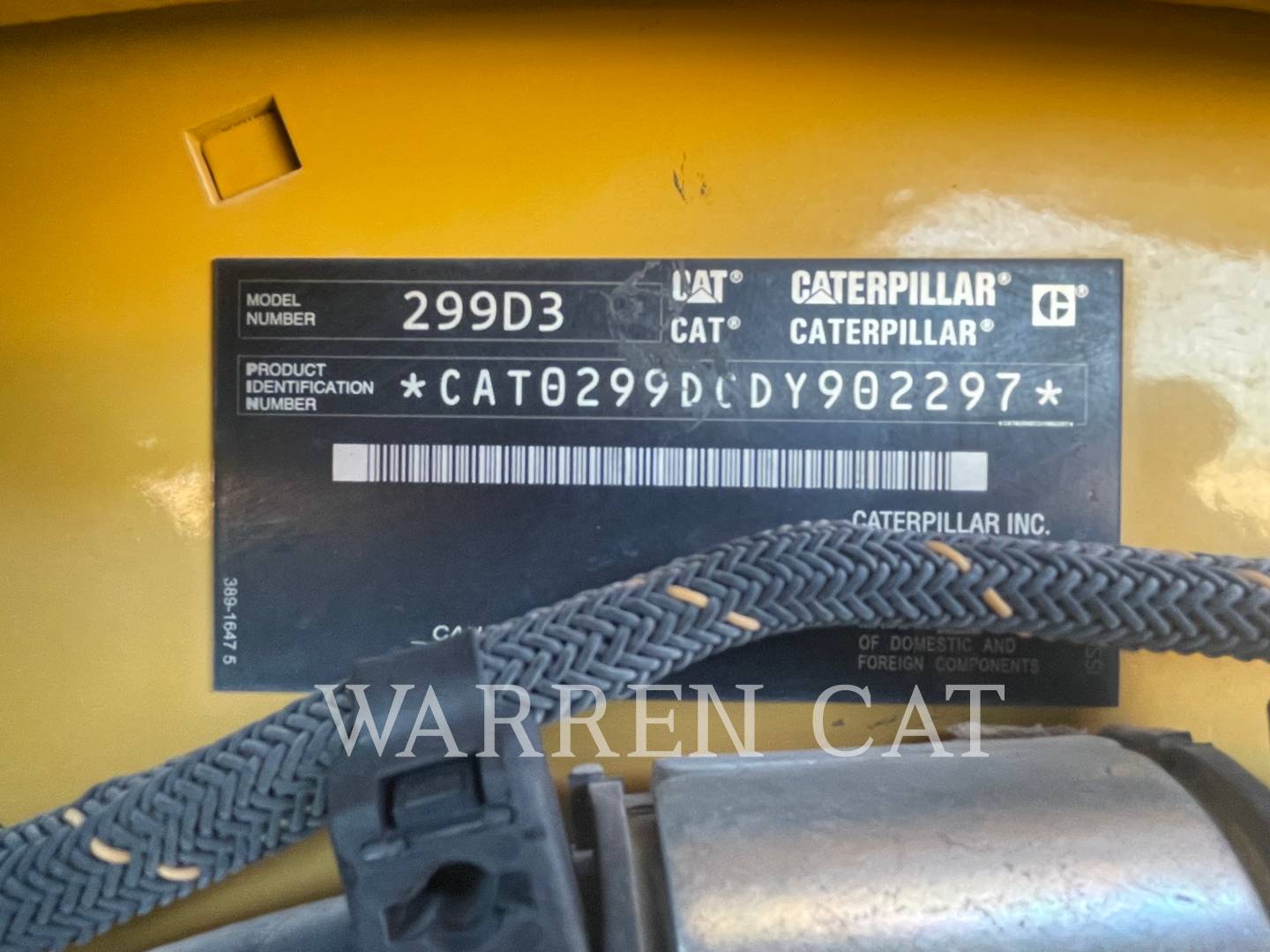Caterpillar 299D3 C3H3, Track Loader, 2310 hours, S/N: DY902297, 2020 - Image 6