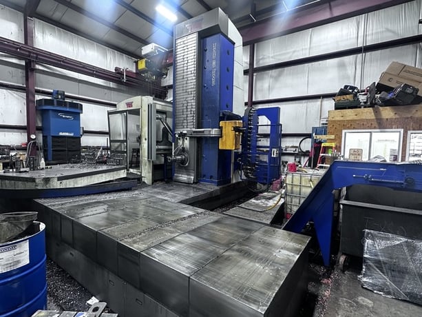5.12" Tos #WHQ-13, horizontal boring mill, Heidenhain iTNC530 Control, 196.9" X, 118.1" Y, 86.6" Z, 98.4" x - Image 1