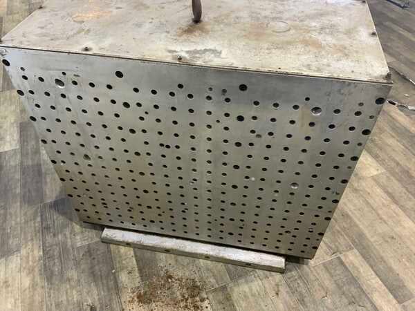 40" x 18.5" x 34" tombstone fixture, drill & tapped hole - Image 10