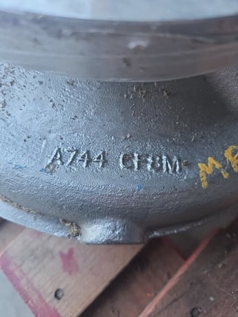 Goulds #64261, CF8M Pump Casing, 3" x 4" -10" Size - Image 3