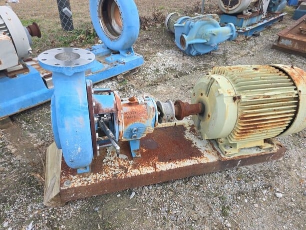 Goulds #3196, I-Frame Pump, w/30 HP Motor, 4" x 6" -10" H Size - Image 1