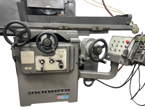 12" x 24" Okamoto #Accugar-124N, Surface Grinder, 13-1/2" under wheel, coolant, 5 HP - Image 2