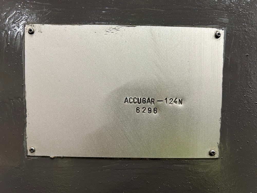 12" x 24" Okamoto #Accugar-124N, Surface Grinder, 13-1/2" under wheel, coolant, 5 HP - Image 5
