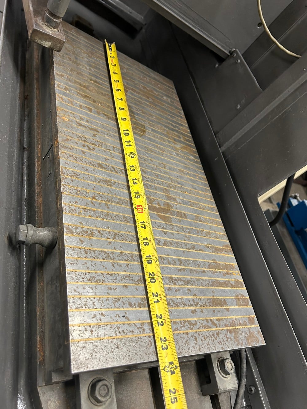 12" x 24" Okamoto #Accugar-124N, Surface Grinder, 13-1/2" under wheel, coolant, 5 HP - Image 7